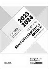 Realschulabschsluss 2023 - Lsungsheft zum Trainingsbuch