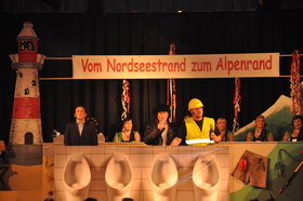 Prunksitzung des KVK 2012. Karnevalverein Klingenmünster