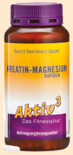 Kreatin-Magnesium Kapseln Kräuterhaus Sanct Bernhard - Nahrungsergänzungsmittel