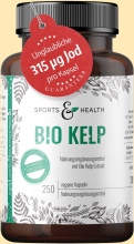 Bio Kelp - Nahrungsergänzungsmittel Natürliches Jod aus der Kelp Alge
