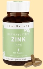 Zink (Guavenblätter) - Nahrungsergänzungsmittel Natürliches Zink aus Guavenblätterextrakt