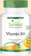 Vitamin B6 Fairvital - Nahrungsergänzungsmittel