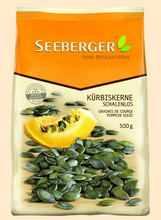 Kürbiskerne schalenlos. Seeberger Seeberger Nüsse, Mandel, Kerne