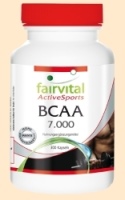 BCAA 7000 Active Sports Fairvital - Nahrungsergänzungsmittel