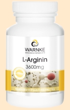 L-Arginin 3600 WARNKE - Nahrungsergänzungsmittel