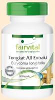 Tongkat Ali Extrakt fairvital - Nahrungsergänzungsmittel