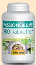 Splintholz Passionsblume - Nahrungsergänzungsmittel