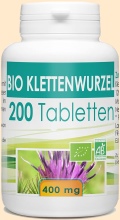 Klettenwurzel Tabletten Bio Atlantic Naturprodukte - Nahrungsergänzungsmittel