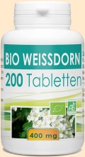 Weißdorn Tabletten Bio Atlantic Naturprodukte - Nahrungsergänzungsmittel