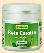 Beta Carotin Greenfood - Nahrungsergänzungsmittel