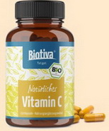 Natürliches Vitamin C Biotiva Nahrungsergänzungsmittel NEM