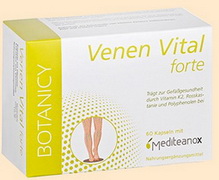 Venen vital forte Botanicy - Nahrungsergänzungsmittel