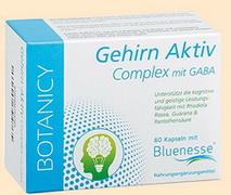 Gehirn aktiv Botanicy - Nahrungsergänzungsmittel