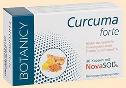 Curcuma forte Botanicy - Nahrungsergänzungsmittel