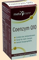 Coenzym Q10 MetaCare - Nahrungsergänzungsmittel