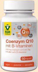 Coenzym Q10 + B Vitamine Raab bio - Nahrungsergänzungsmittel