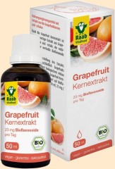 Grapefruitkernextrakt Raab bio - Nahrungsergänzungsmittel