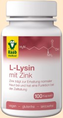 L-Lysin + Zink Raab bio - Nahrungsergänzungsmittel
