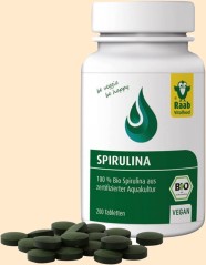 Spirulina mit nat. Vitamin A,K und Eisen Raab bio - Nahrungsergänzungsmittel
