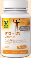 Vitamin B12 + D3 Raab bio - Nahrungsergänzungsmittel