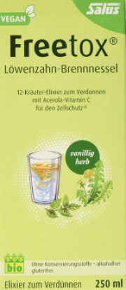 Detox Kräuter Elexier Salus Nahrungsergänzung