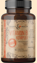 natürliches Vitamin B aus Hefe-Extrakt, Buchweizenkeimpulver und Quinoa-Extrakt Sports & Health - Nahrungsergänzungsmittel