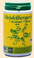 Heidelberger´s 7 Kräuter Stern Kräuterstern- Nahrungsergänzungsmittel