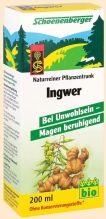 Ingwer. Heilpflanzensaft Schönenberger - Heilpflanzensäfte