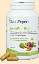 LeberVital Pro Kräuterelexier Nahrungsergänzung - Nahrungsergänzungsmittel