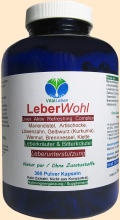 Leberwohl Kapseln Kräuterbasen Nahrungsergänzung - Nahrungsergänzungsmittel
