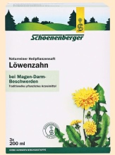 Löwenzahn. Heilpflanzensaft Schönenberger - Heilpflanzensäfte