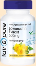 Löwenzahnextrakt. Bitterstoffe aus der Natur Kräuterbasen Nahrungsergänzung - Nahrungsergänzungsmittel