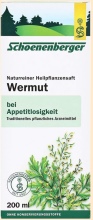 Wermut. Heilpflanzensaft Schönenberger - Heilpflanzensäfte