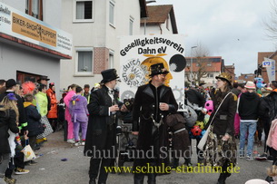 Faschingsumzug in Dahn (Pfalz)