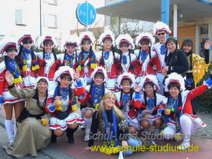 Faschingsumzug in Germersheim (Südwestpfalz)