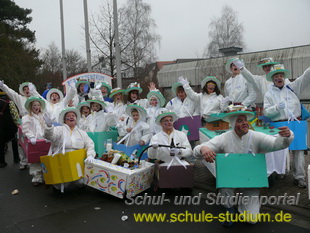 Faschingsumzug in Dahn (Südwestpfalz)