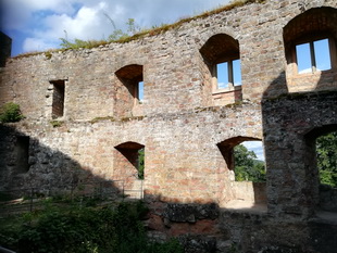 Die Burg Gräfenstein bei Merzalben (Südwestpfalz)