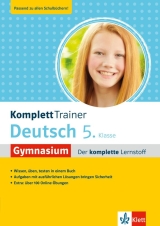 KomplettTrainer Lernhilfen von Klett für den Einsatz in der weiterführenden Schule, Oberstufe - ergänzend zum Schulunterricht
