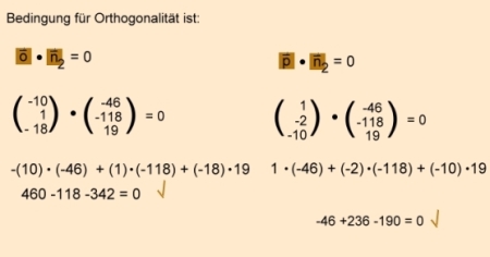 Umwandlung einer Ebenengleichung in Parameterform in Normalenform Analytische Geometrie und lineare Algebra- Ebenengleichung