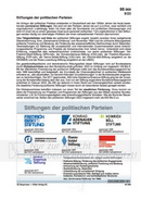 Stiftungen politischer Parteien Schaubilder Wirtschaft & Politik
