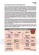 Das politische System der Volksrepublik China Schaubilder Wirtschaft & Politik