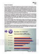 Käufer im Internet Schaubilder Wirtschaft und Politik