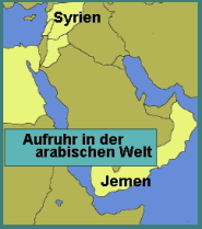 Afrika Aufruhr in der arabischen Welt