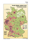 Große Städte, plattes Land (03/2015) Schaubilder, Diagramme, Tabellen und Illustrationen zu Wirtschaft und Politik