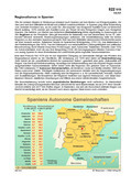 Regionalismus in Spanien (11/2017) Schaubilder, Diagramme, Tabellen und Illustrationen zu Wirtschaft und Politik