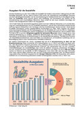 Ausgaben für die Sozialhilfe (10/2017) Schaubilder, Diagramme, Tabellen und Illustrationen zu Wirtschaft und Politik
