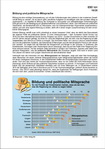 Bildung, politische Mitsprache Schaubilder, Diagramme, Tabellen und Illustrationen zu Wirtschaft und Politik