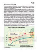 Einkommensteuertarif 2018 (01/2018) Schaubilder, Diagramme, Tabellen und Illustrationen zu Wirtschaft und Politik