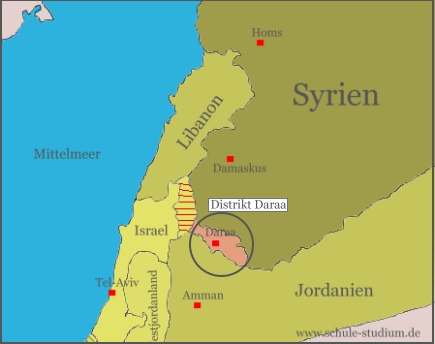Syrien. Konflikt um Daraa
