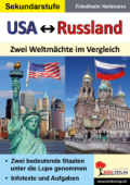 USA- Russland Sozialkunde Kopiervorlagen mit Lösungen